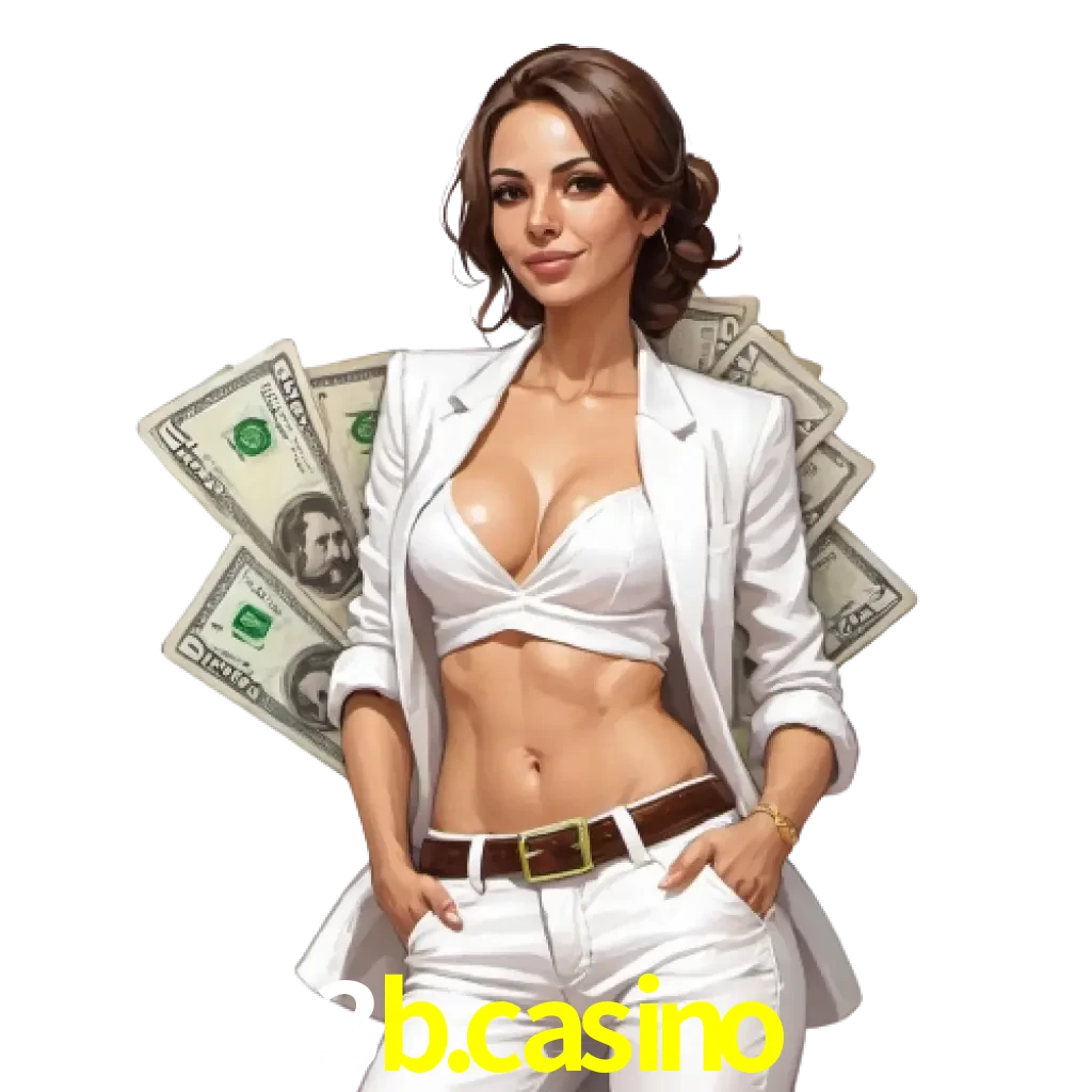 woman with money playing in 3B.CASINO bet casino
